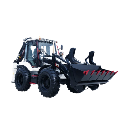 Rendegraver med firehjulsstyring